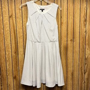 Express White Flowy Dress